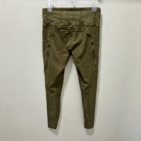 Lululemon Fast and Free High Rise Tight 25” Ice Dye Leggings Women’s Size 8 - Picture 3 of 6